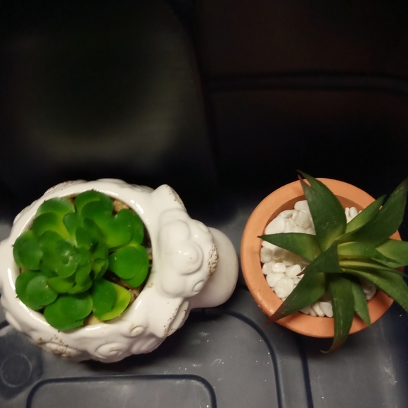 💕2 Old East Main Farm Animal Sheep,Planters,Ceramic Window Shelf Decor - Picture 8 of 8